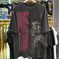 Lil Uzi Vert 'Pink Tape' Washed Black T-Shirt