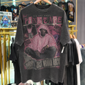 Lil Uzi Vert 'Pink Tape' Washed Black T-Shirt