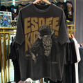 Esdeekid 'Rottweiler' Washed Black T-Shirt